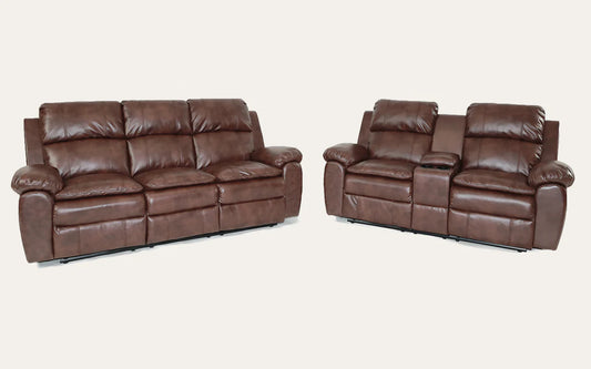 Ada Leather Recliner 1/2/3 Seat